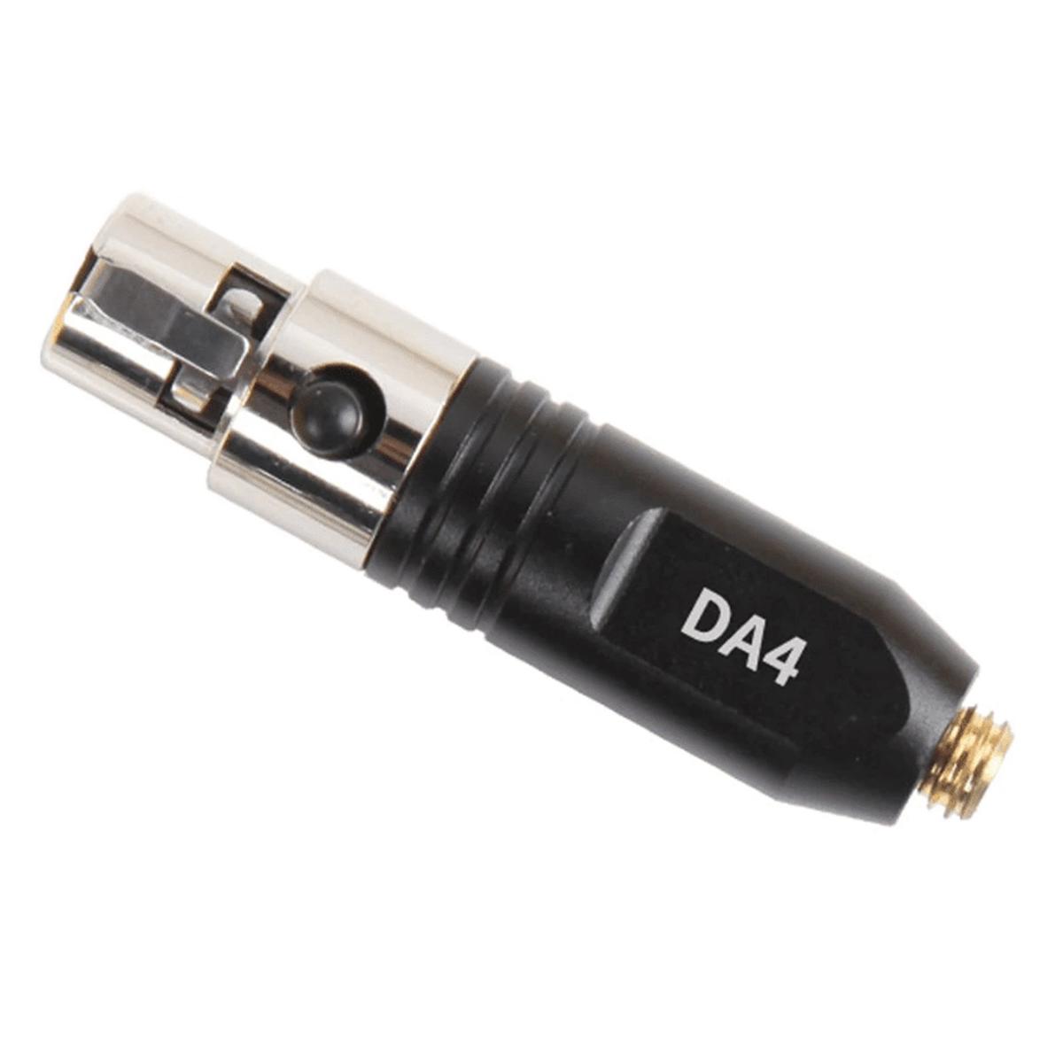 Deity DA4 Microdot Adapter for W.Lav series Black