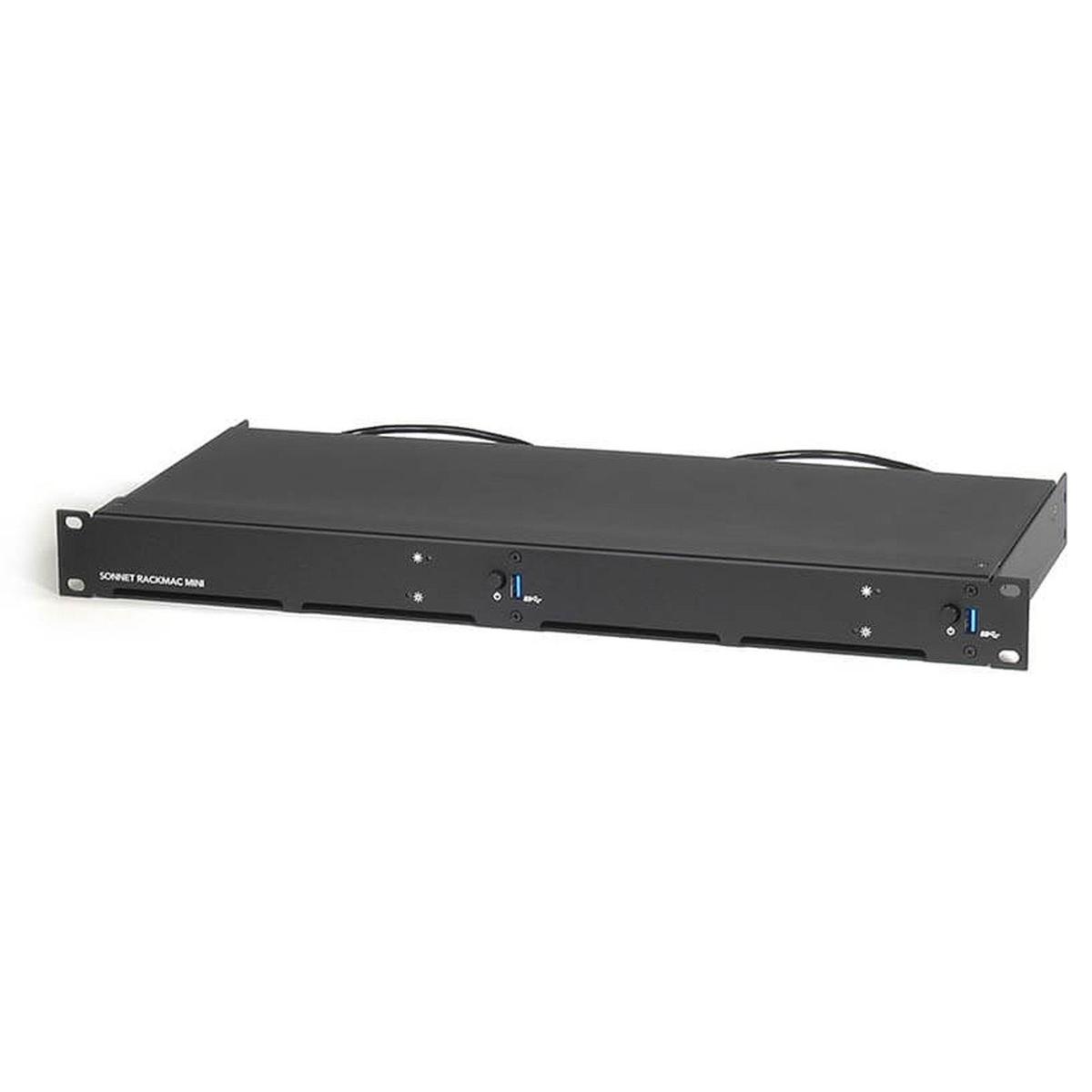 Sonnet Mac Rack Mini - 1U Rack Kit for 2 Mac Minis