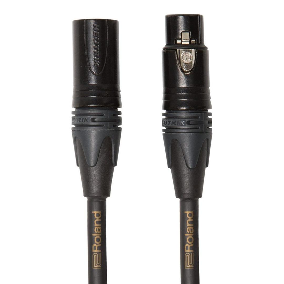 Roland 3Ft / 1M Microphone Cable Gold Series