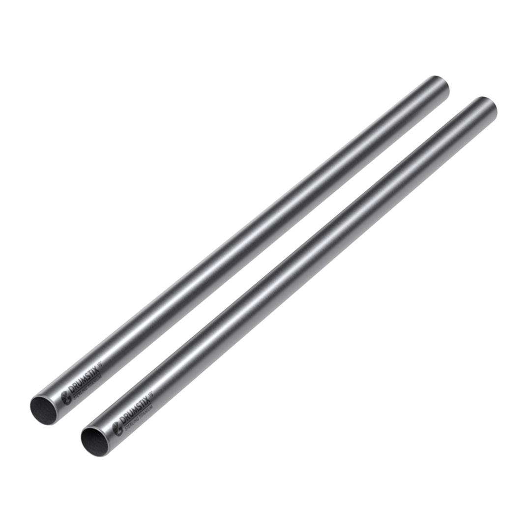 Bright Tangerine Drumstix 19mm Titanium Support Rods - 18Inch Pair (45.7cm)