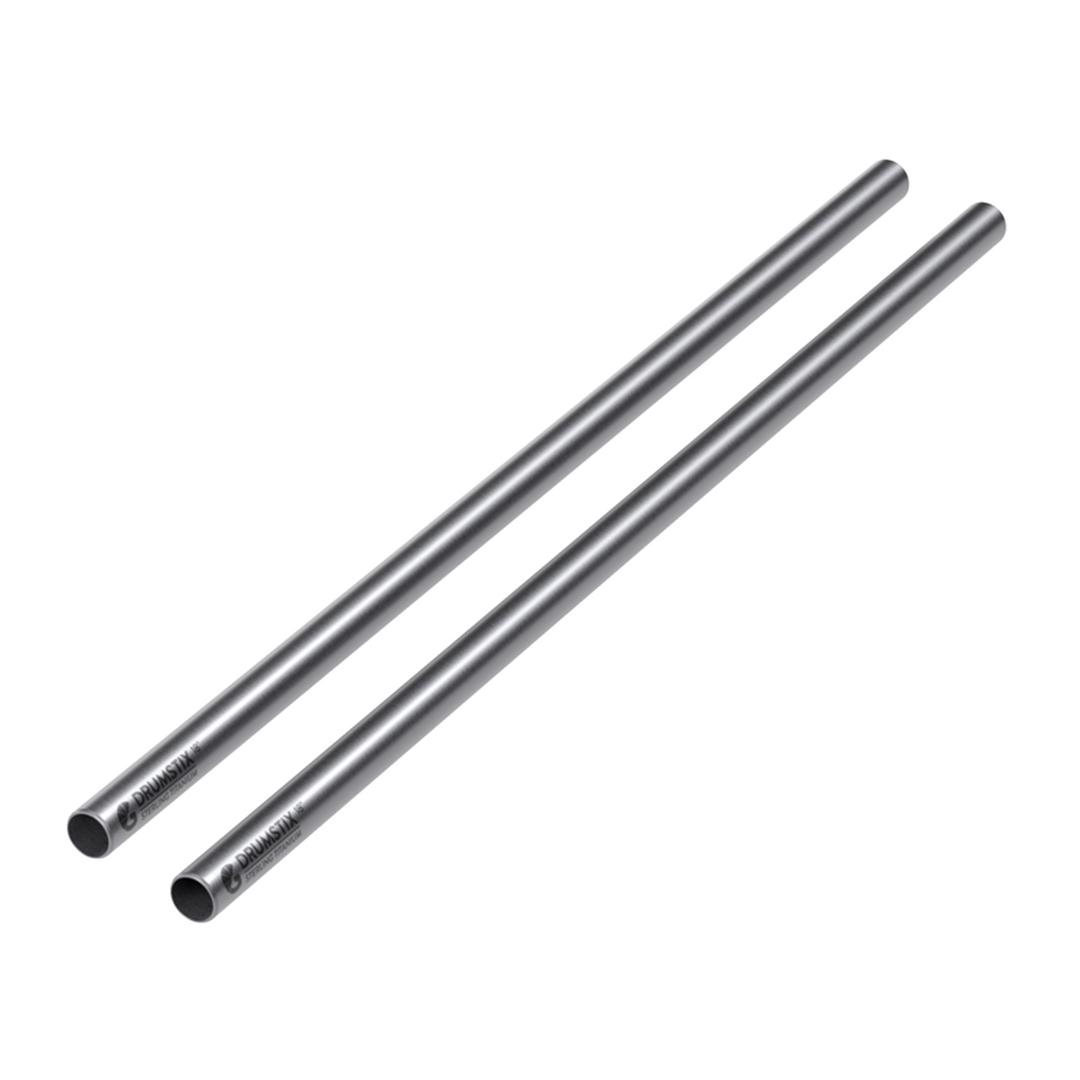 Bright Tangerine Drumstix 15mm Titanium Support Rods - 18Inch Pair (45.7cm)