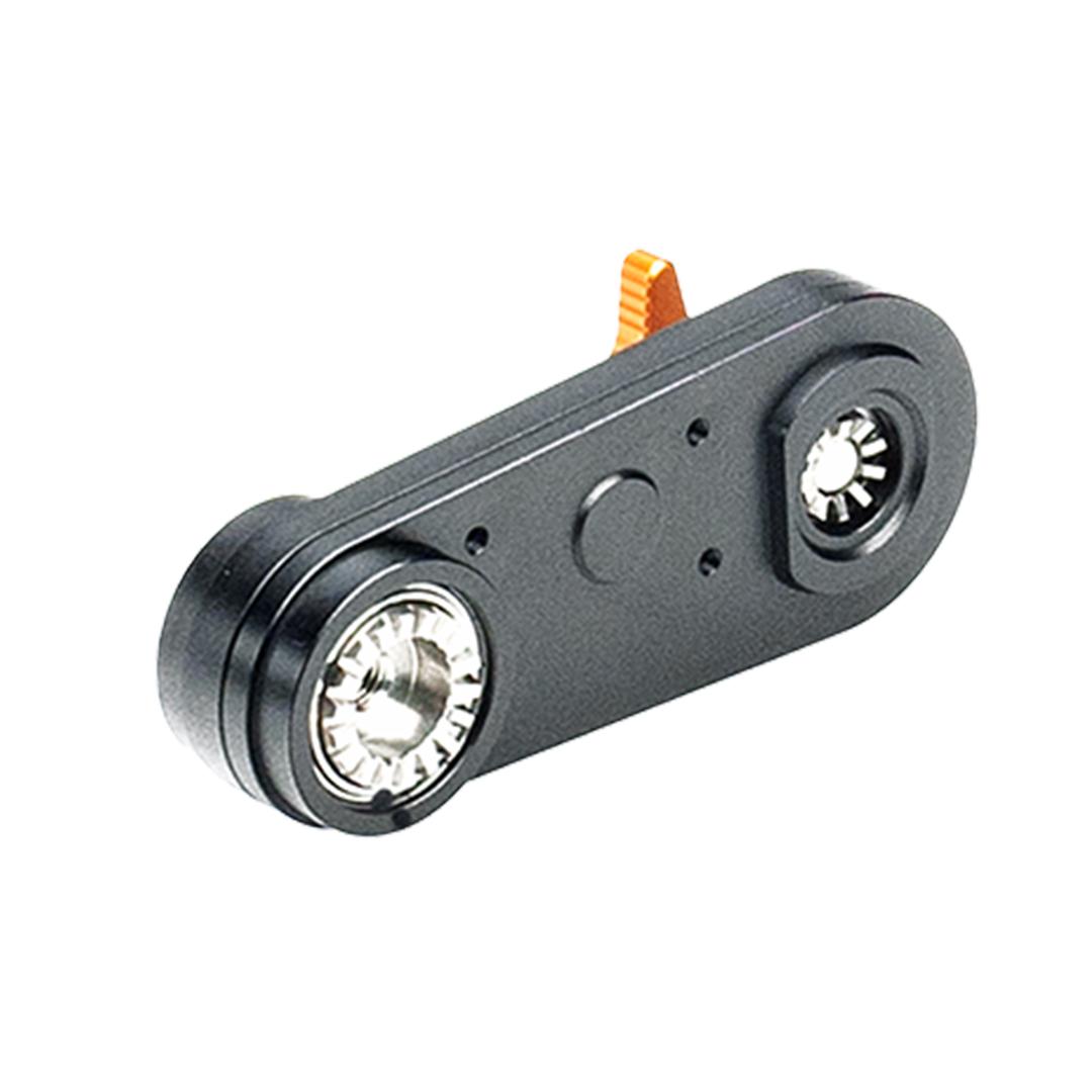 Bright Tangerine Follow Focus Slow Swing Arm (1:1 Ratio)