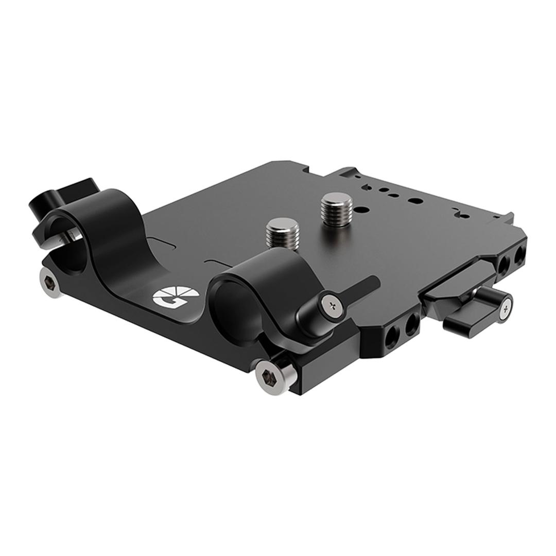 Bright Tangerine Left Field 15mm LWS Baseplate for DSMC2