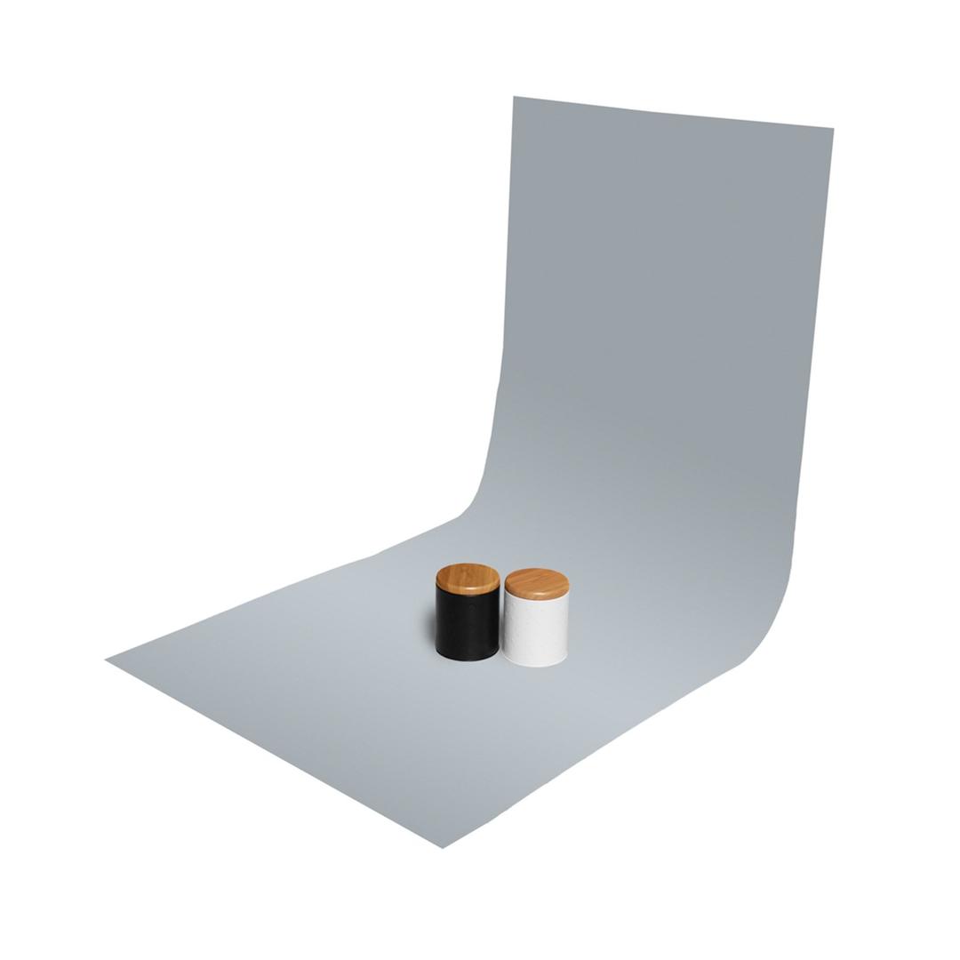 GlareOne PVC Background 60 x 130 cm - Grey