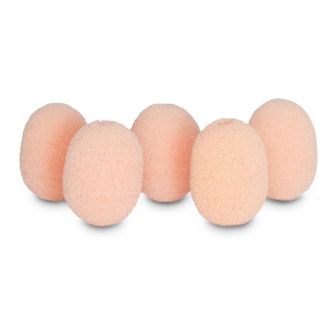 Rycote Lavalier Foams Beige (10 packs of 5)