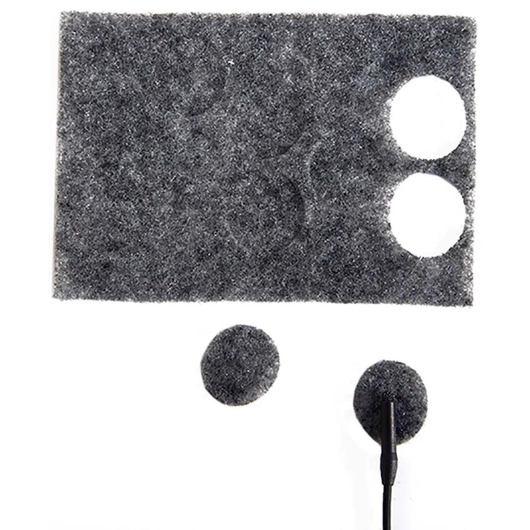Rycote Undercovers Grey - 100 Undercovers/100 Stickies Original
