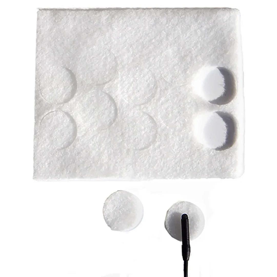 Rycote Undercovers White - 100 Undercovers/100 Stickies Original