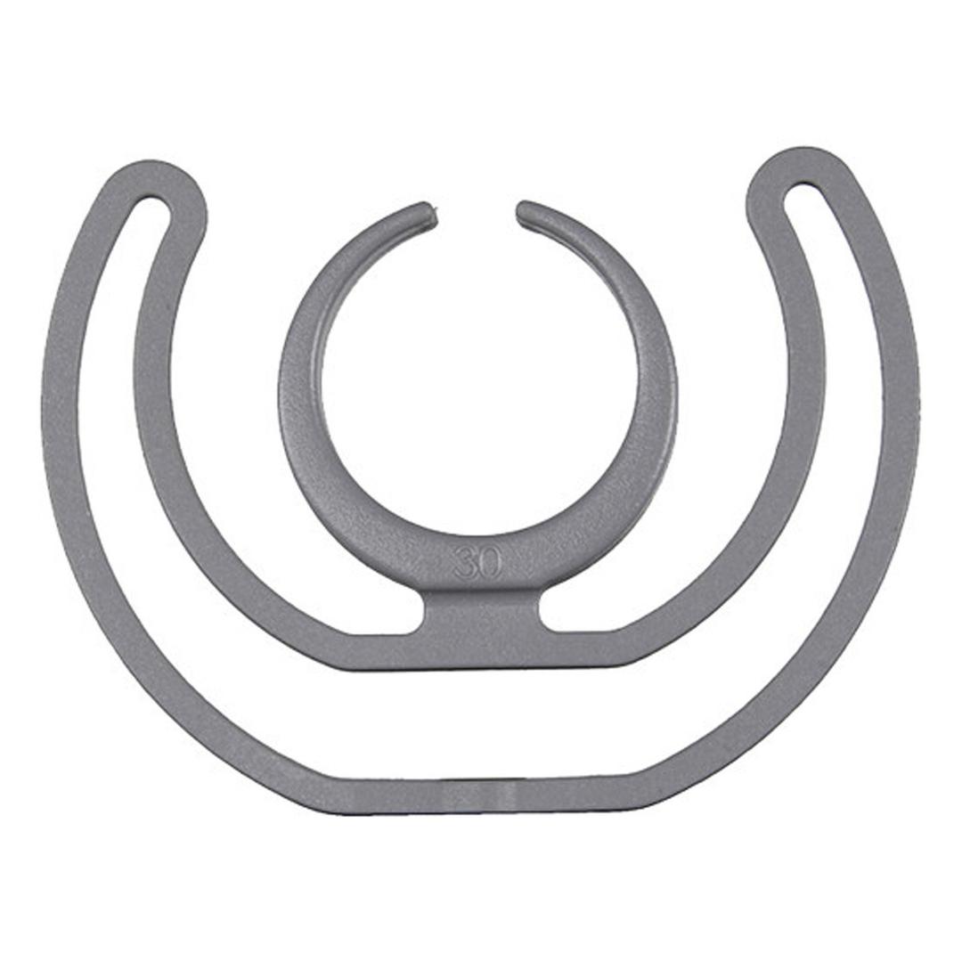 Rycote Pair of Single Lyre 82 (30) (with modular adaptor and screws)