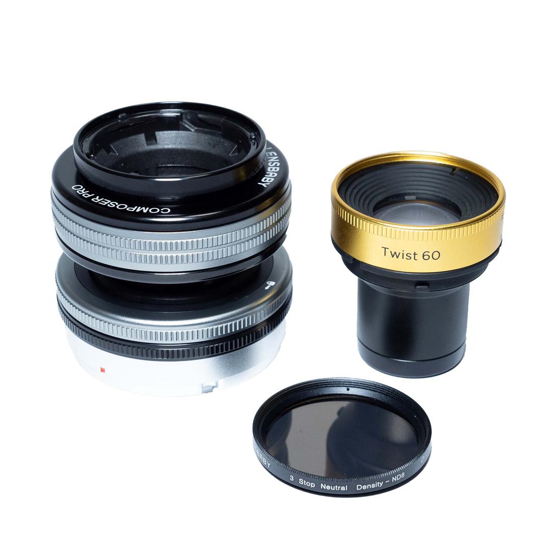 Lensbaby Composer Pro II Twist 60 Optic + ND Filter for Canon RF