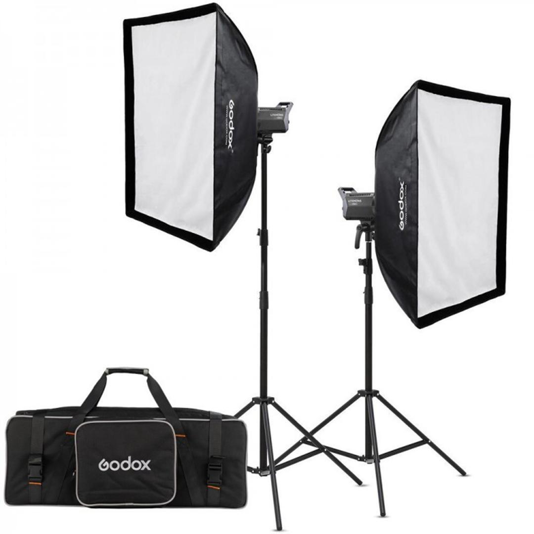 Godox LA150D-K2 Litemons LED Two Light Kit