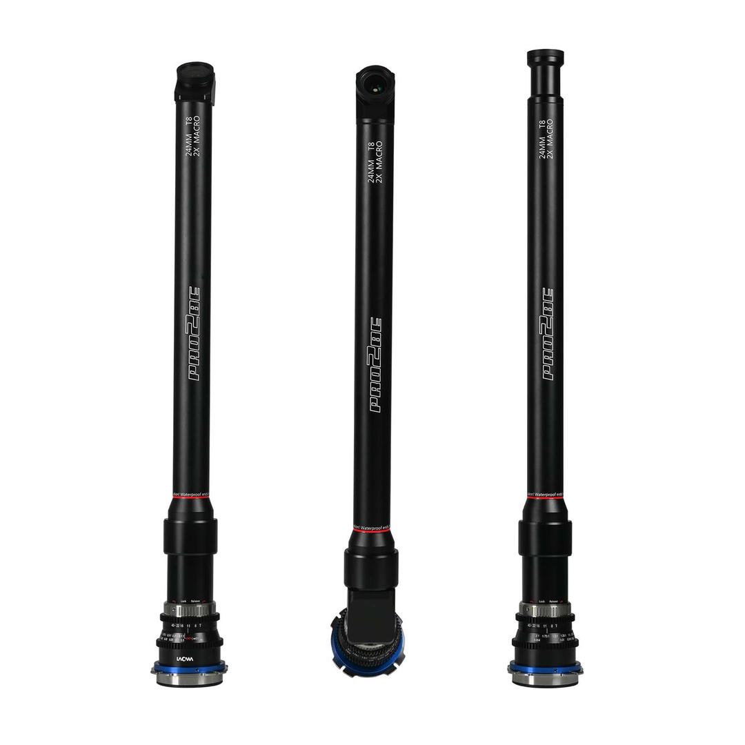 Laowa Pro2be 24mm T8 2X Probe Lens Set - Cine PL Mount