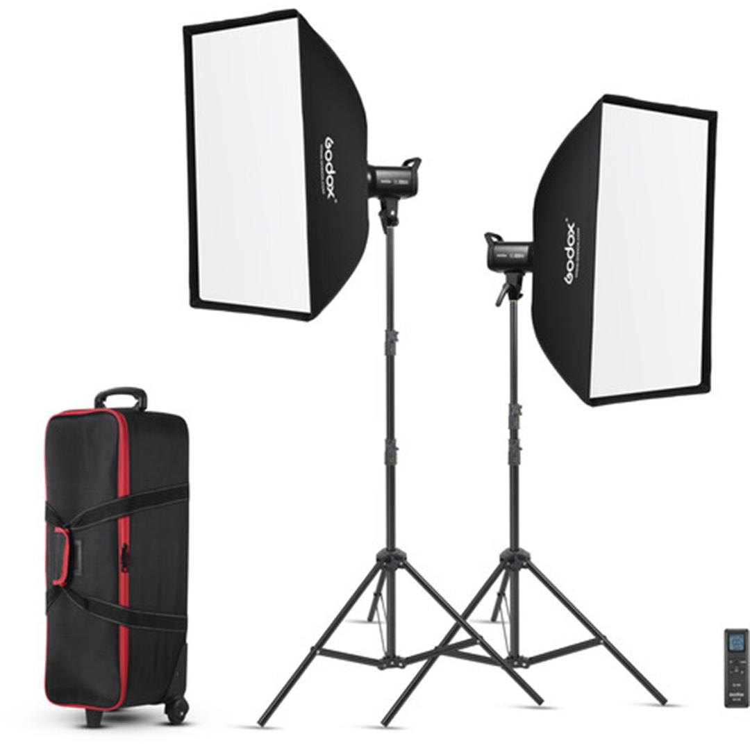 Godox SL100BI-K2 LED Two Light Kit - BI-Colour