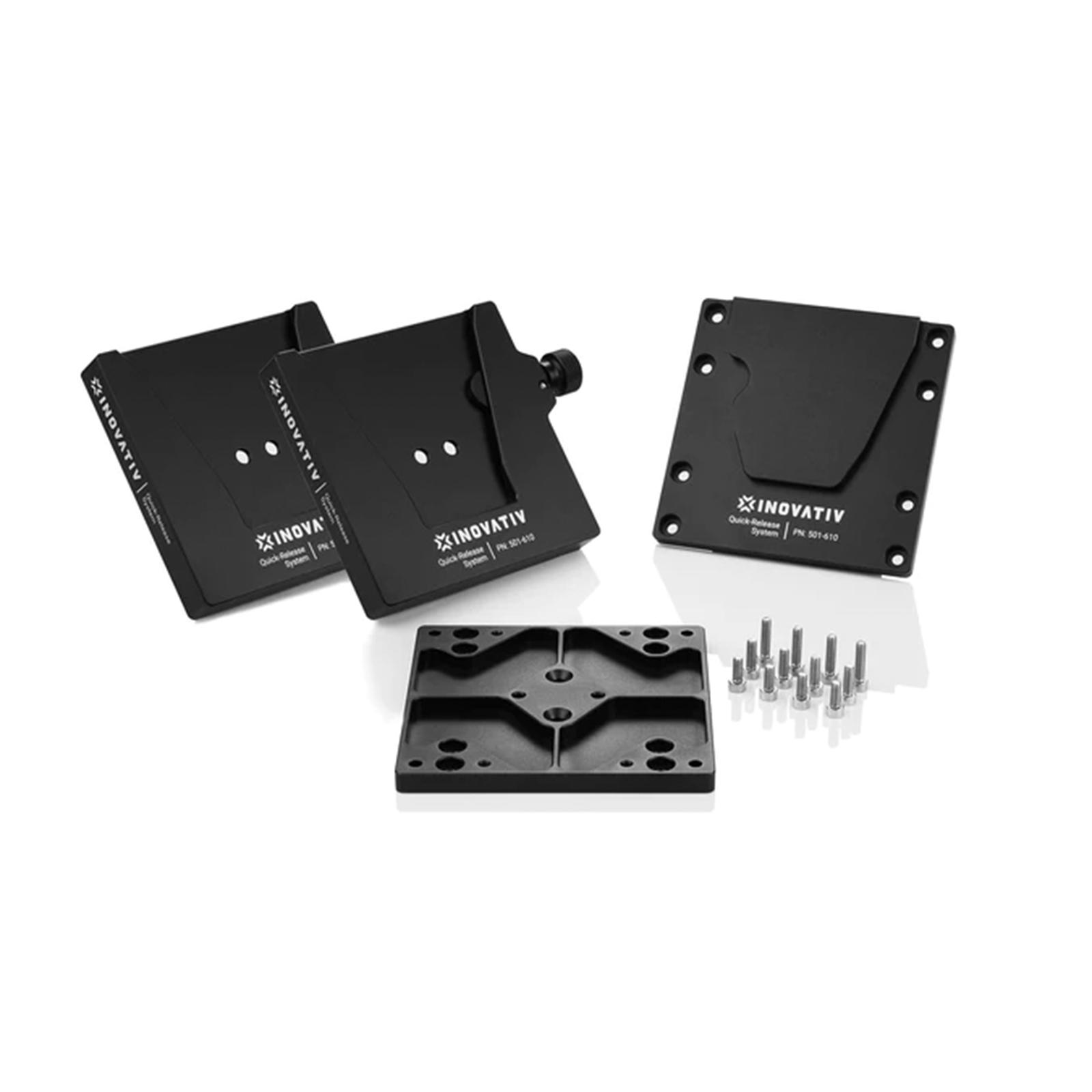 Inovativ QR System Pro - Includes 2 QR Receivers, 1 Adapter Plate and 1 Monitor Plate