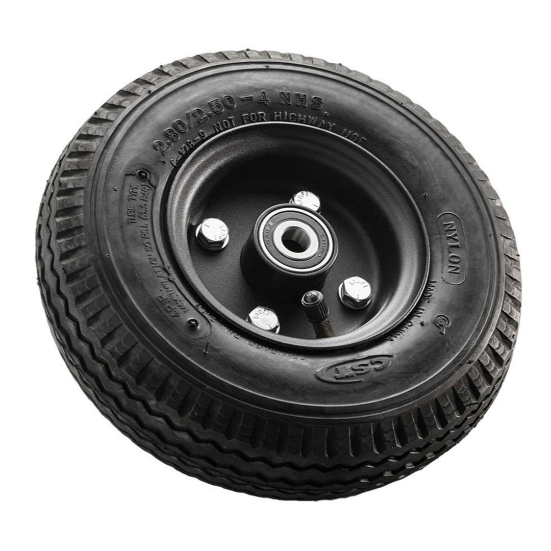 Inovativ 8 inch EVO Swivel/Fixed Wheel Replacement Kit - (Tire/Tube/Hub)