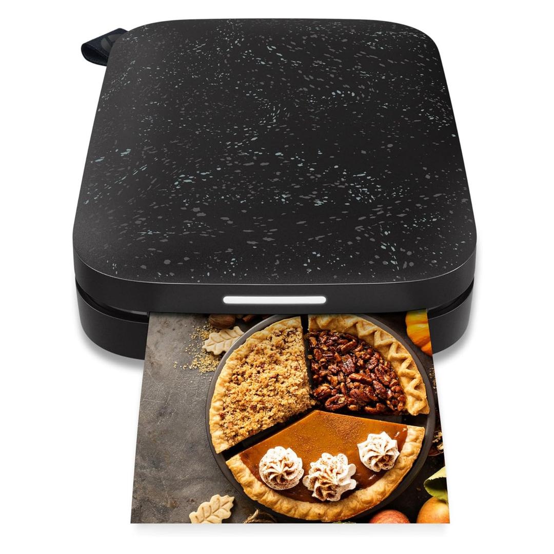 HP Sprocket Black Noir Portable Photo Printer