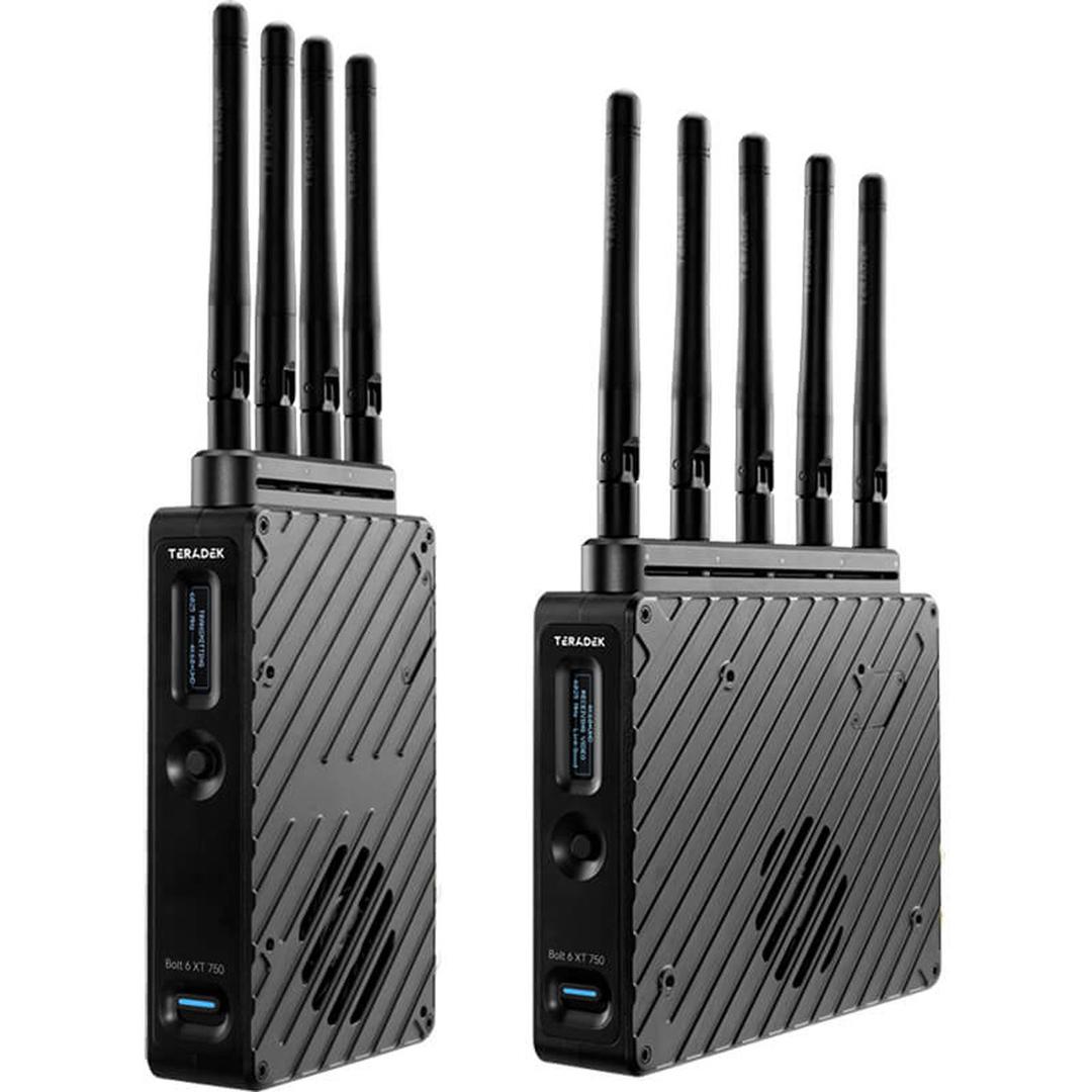 Teradek Bolt 6 XT 750 12G-SDI/HDMI Wireless TX/RX Deluxe Set Gold-Mount