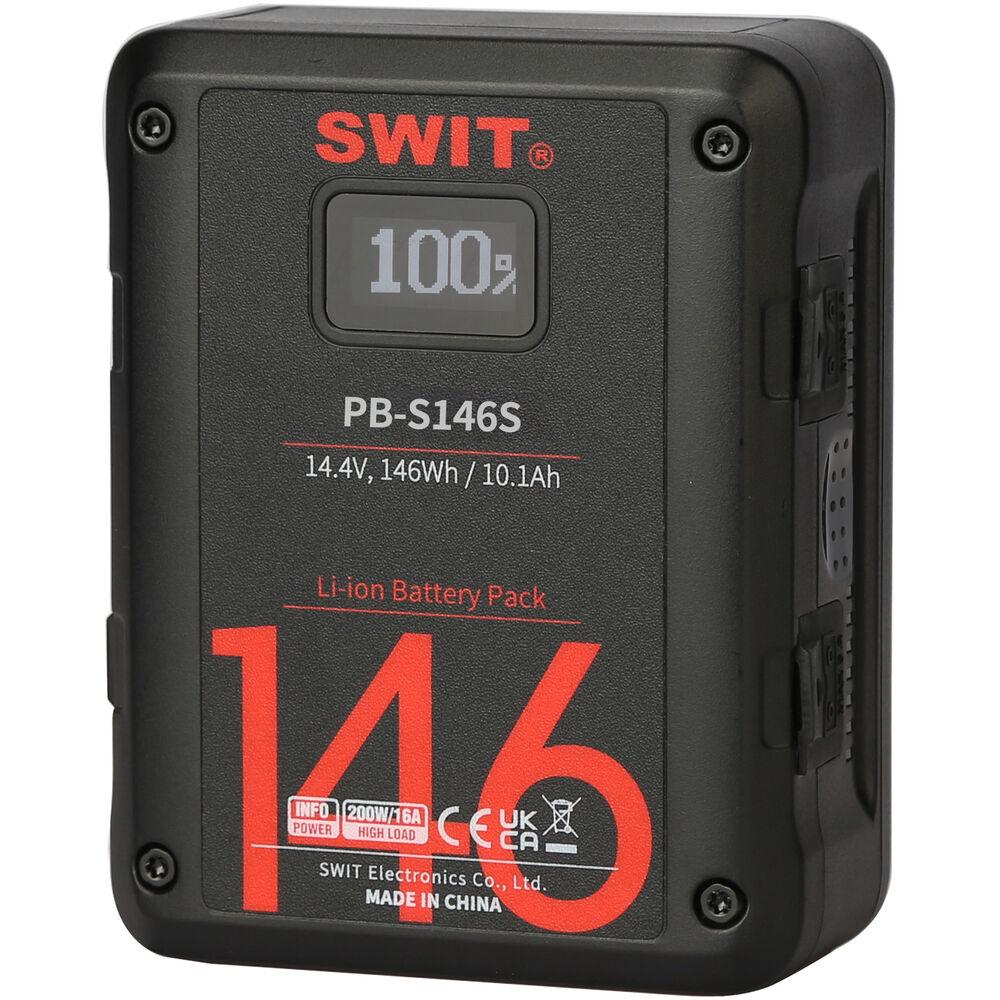 Swit PB-S146S - 146Wh Multi-Sockets Square Cine Battery V-Mount