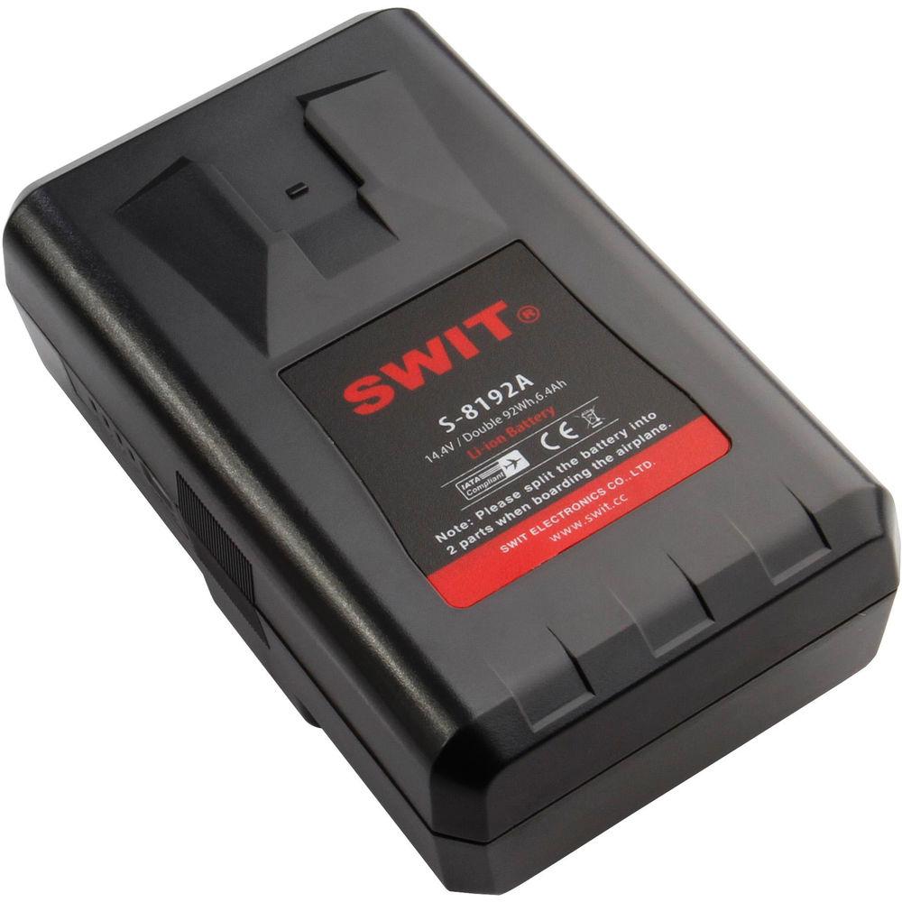 Swit S-8192A - total 184Wh Air friendly IATA-complied Swit patented Battery Gold-Mount