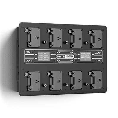 Swit MATRIX-A8 - 8ch x max 6A Top Fast Simultaneous 14V 28V Wall Charger Gold-mount PC-W461A