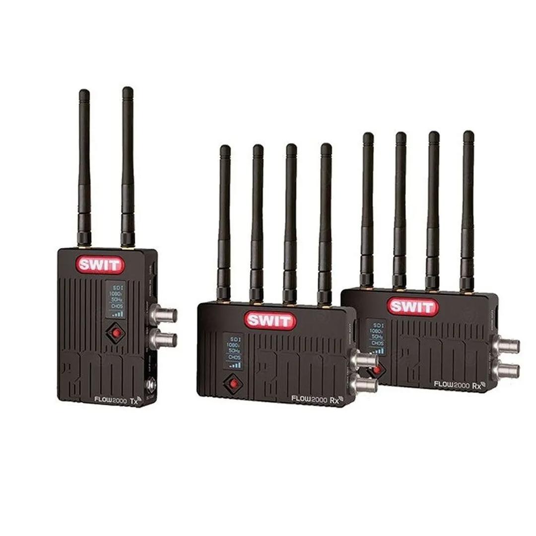 Swit FLOW2000 TX and 2RX SDI and HDMI System - Twin Receiver Kit