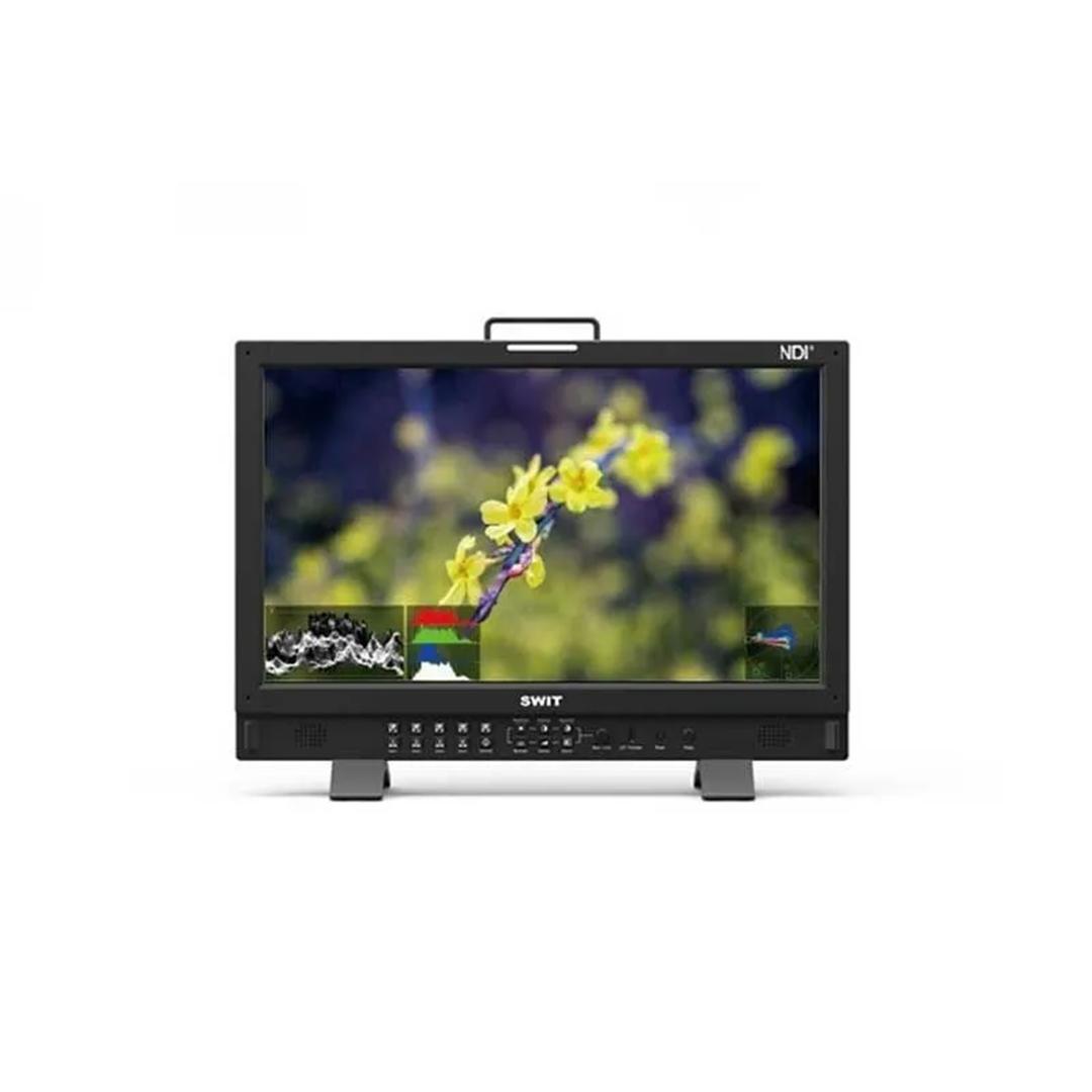 Swit BM-215-NDI - 21.5Inch 4K-NDI QLED HDR DCI-P3 Zero-Delay professional FHD Monitor