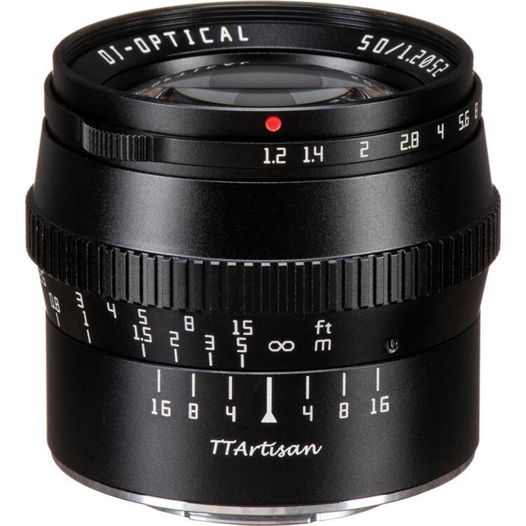 TTArtisan 50mm f1.2 Lens for Micro Four Thirds - Black