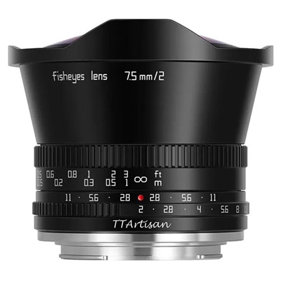 TTArtisan 7.5mm f2.0 Lens for L-Mount - Black