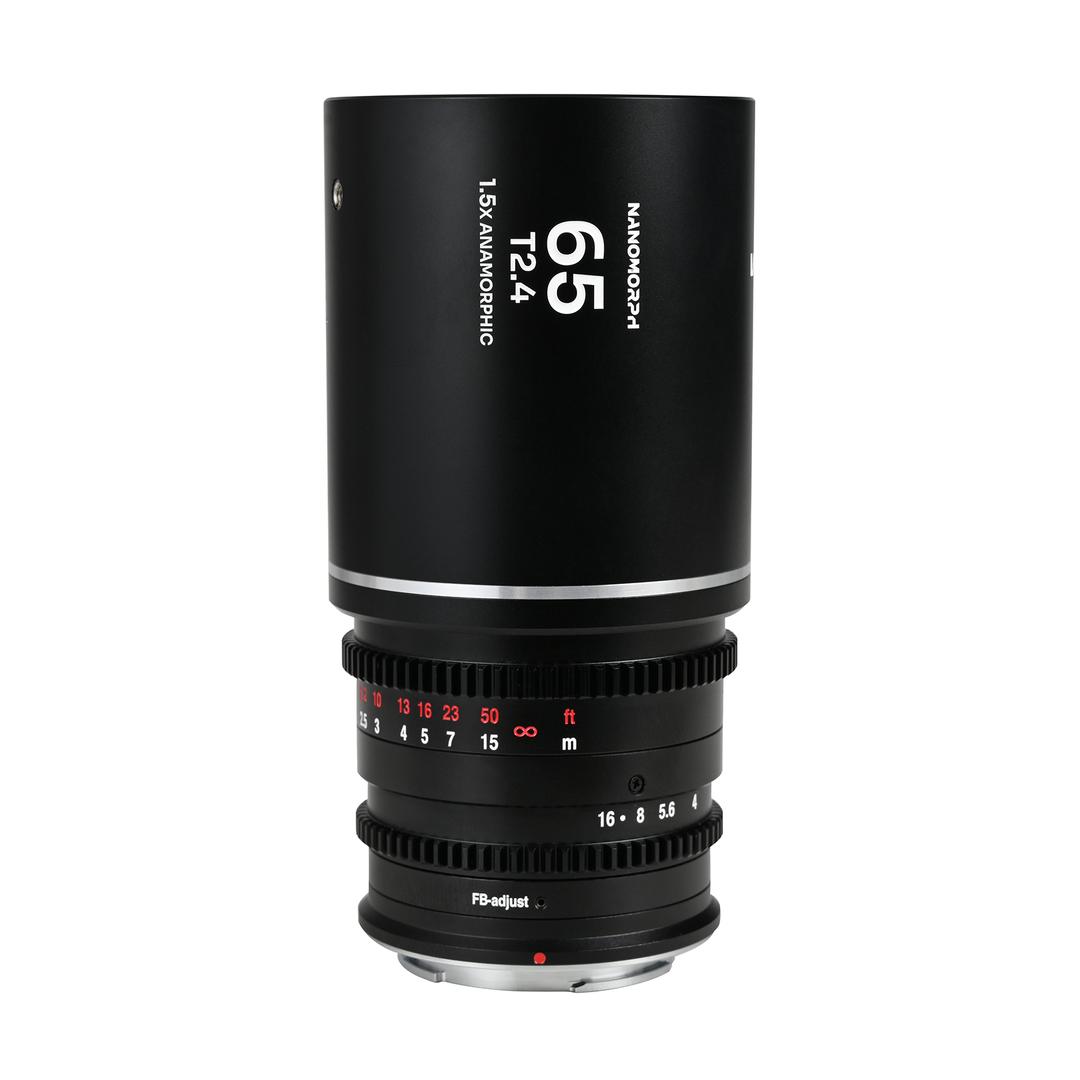 Laowa Nanomorph 65mm T2.4 1.5X S35 (Silver) Lens for Fujifilm X