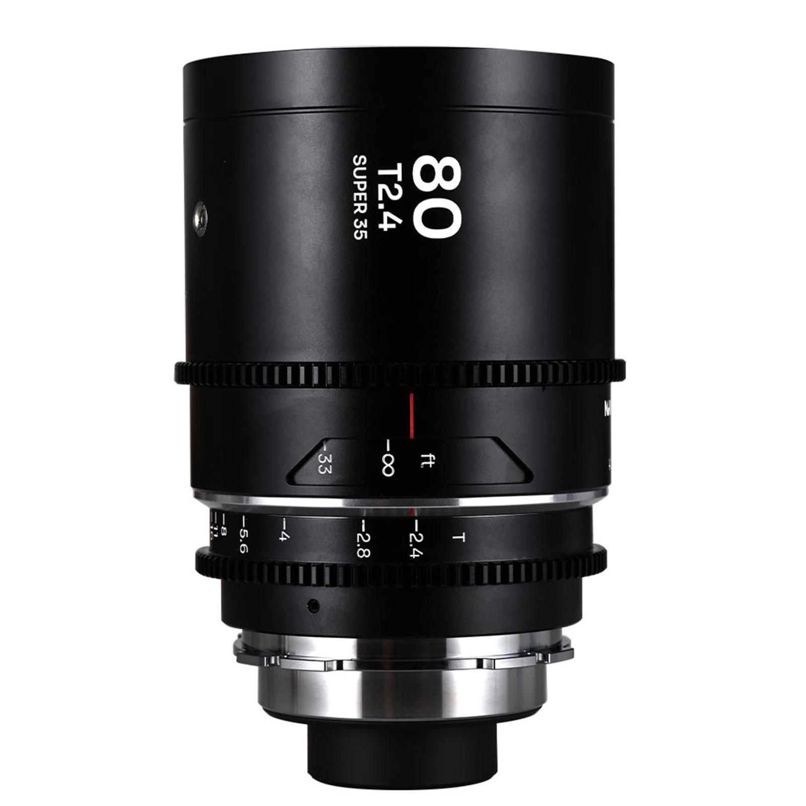 Laowa Nanomorph 80mm T2.4 1.5X S35 (Amber) Lens for Nikon Z