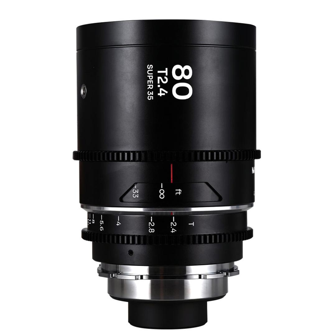 Laowa Nanomorph 80mm T2.4 1.5X S35 (Silver) Lens for Sony E