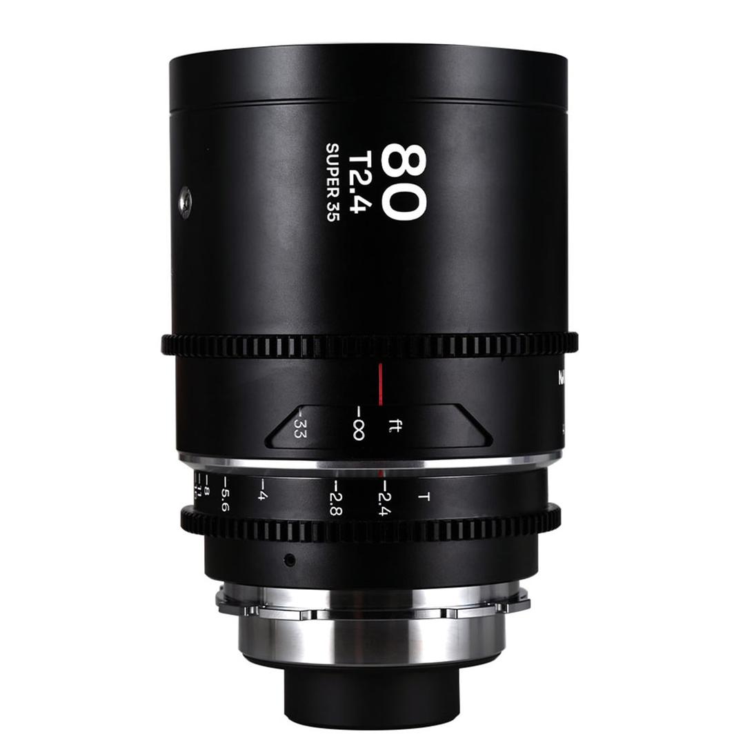 Laowa Nanomorph 80mm T2.4 1.5X S35 (Silver) Lens for L-Mount