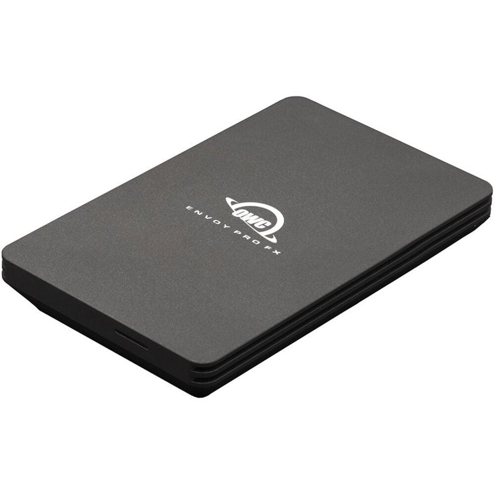 OWC 1.0TB Envoy Pro FX Thunderbolt 3 and USB-C Portable NVMe SSD- up to 2800MBs