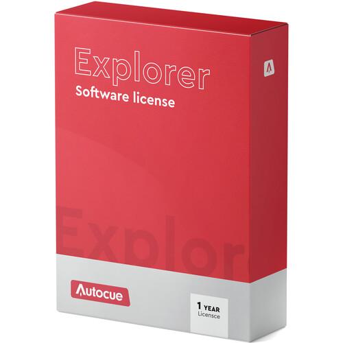 Autocue Explorer software license pack, 1-year entitlement