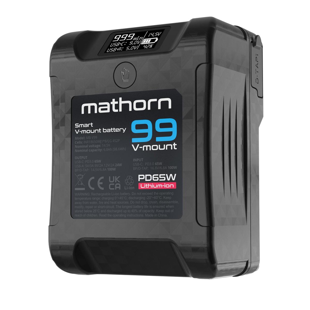 Mathorn MB-V99 V-Mount Battery