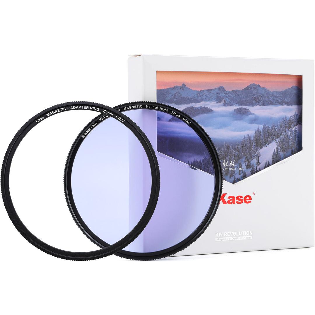 Kase Revolution Magnetic Neutral Night + Adaptor 72mm