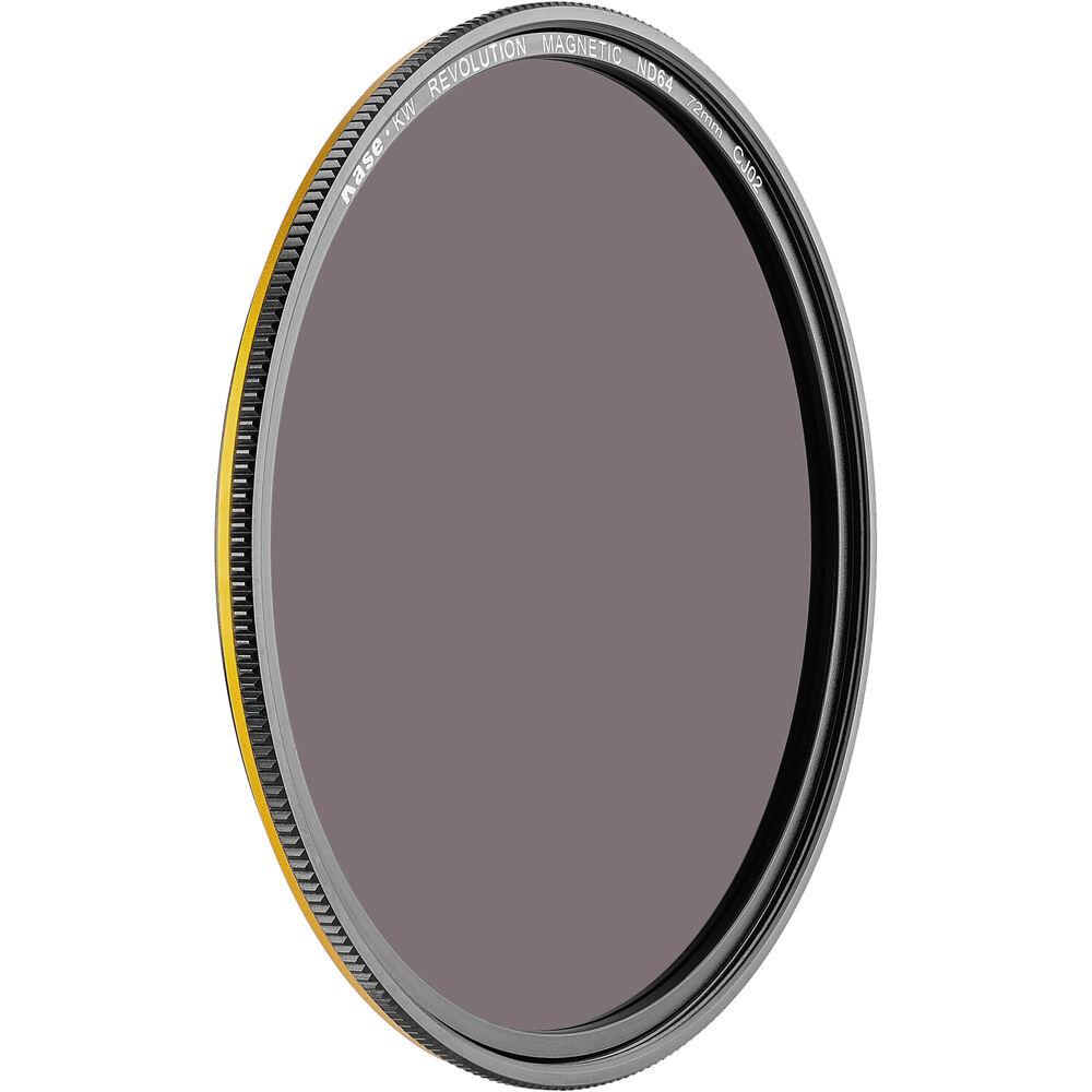 Kase Revolution Magnetic Circular ND64 + Adaptor 72mm