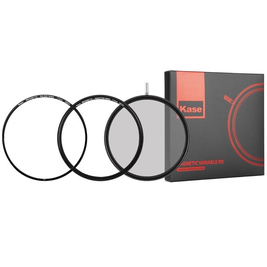 Kase Revolution CPL & Variable ND (1.5-5 stop) Combined + Adapter Ring 77mm