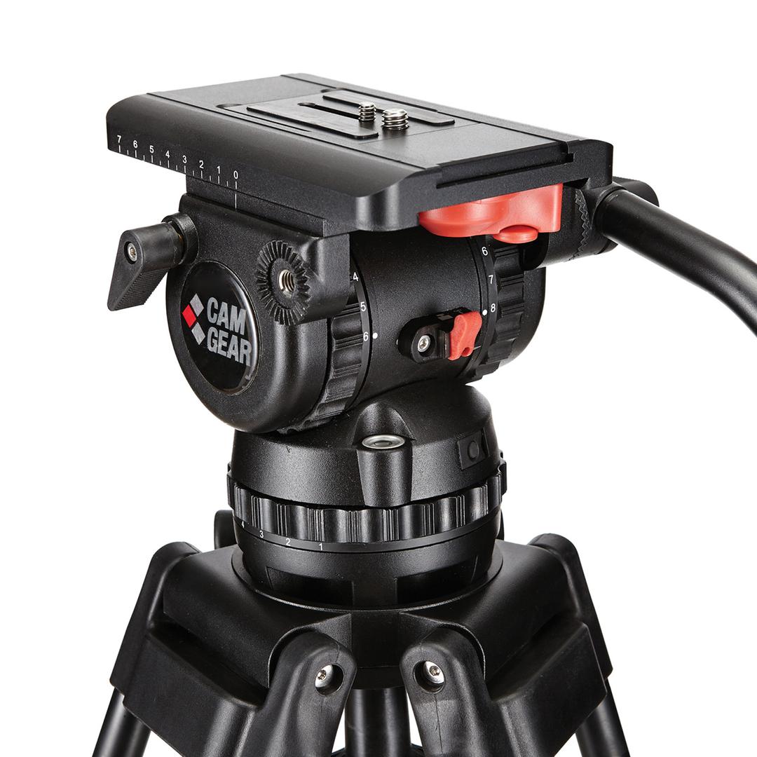 Camgear V15P Fluid Head (100mm Bowl)