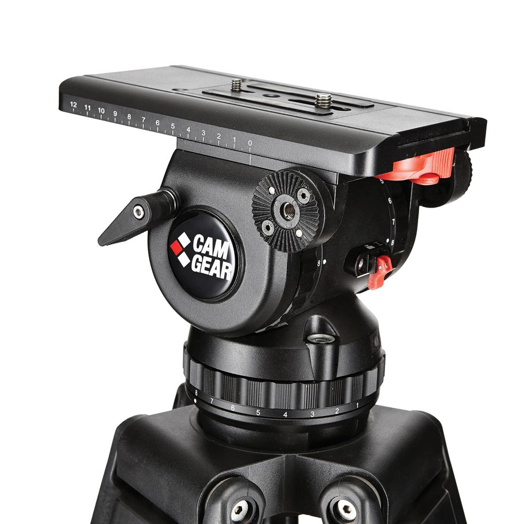 Camgear V20P EFP Fluid Head (100mm Bowl)