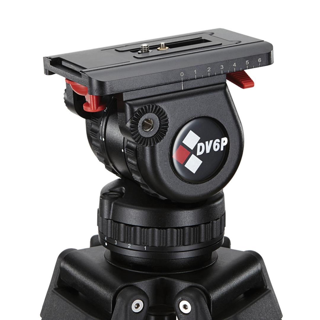 Camgear DV6P Fluid Head (75mm Bowl)
