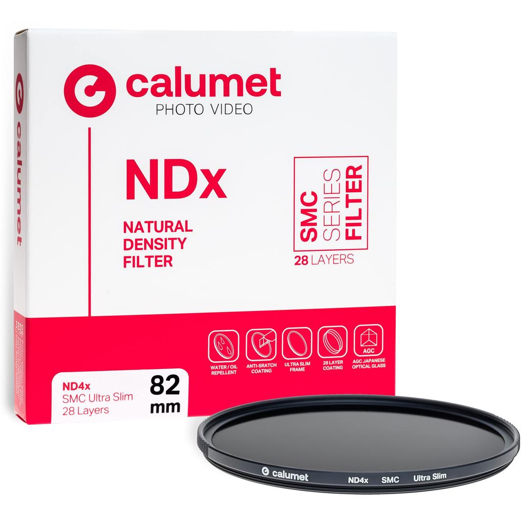 Calumet 82mm ND4x SMC Ultra Slim Filter