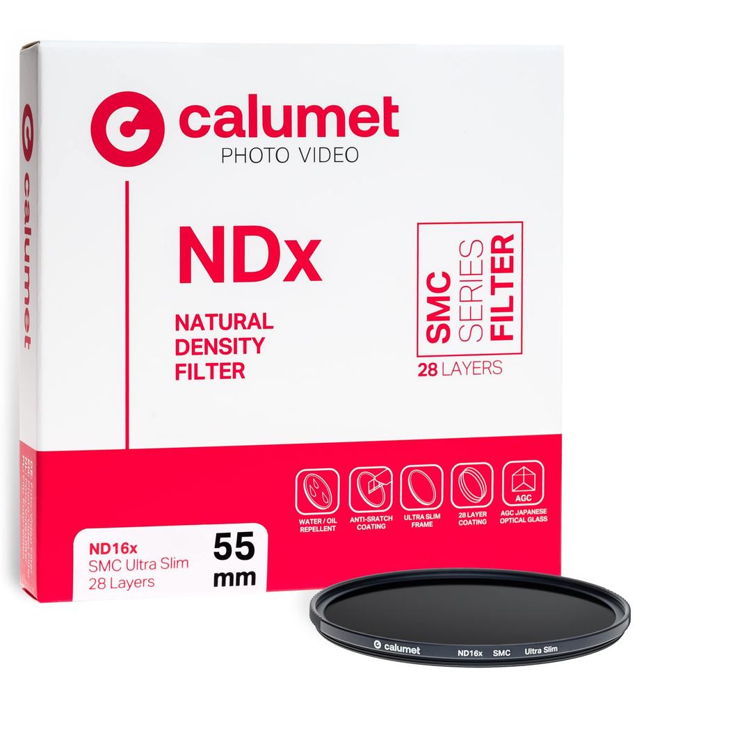 Calumet 55mm ND16x SMC Ultra Slim Filter