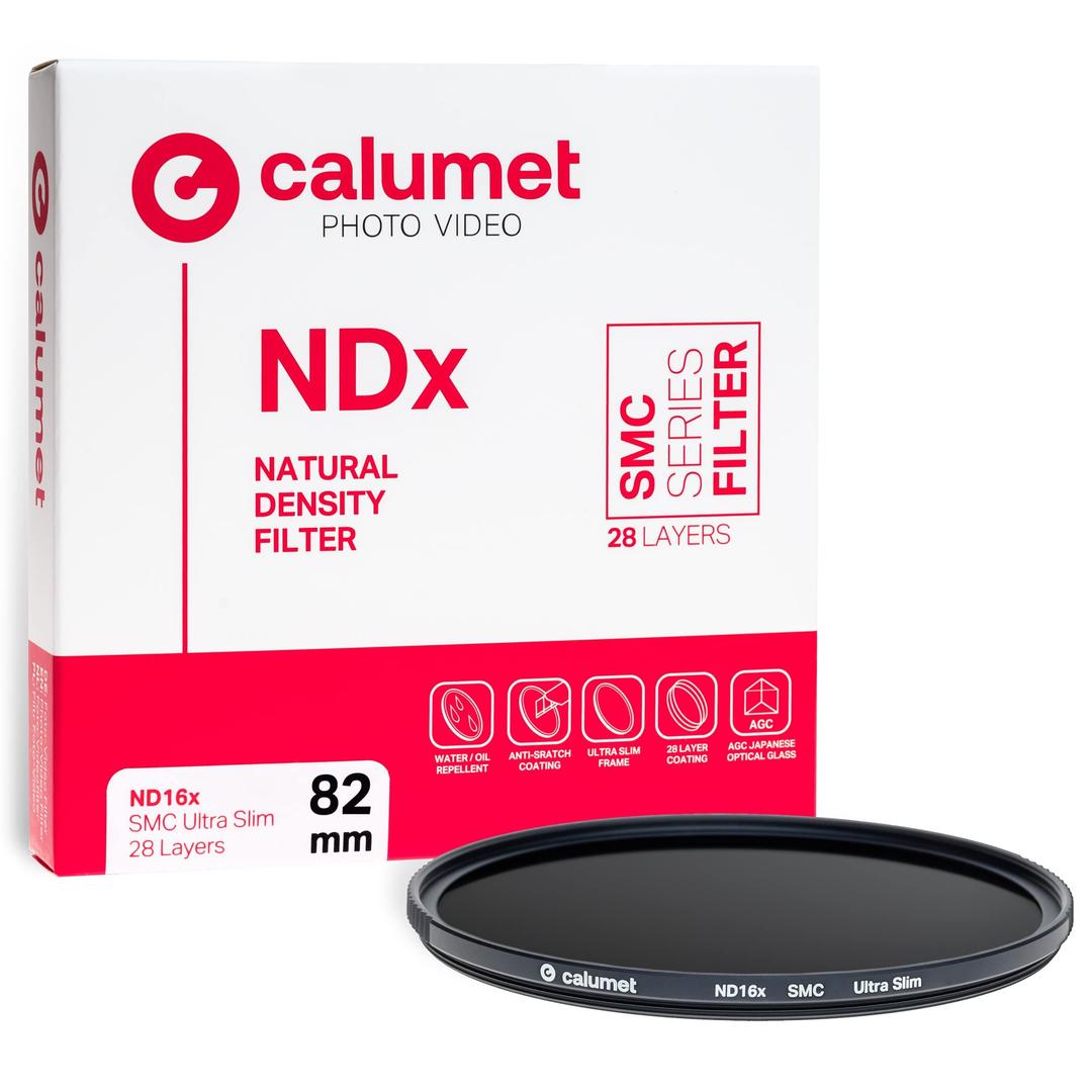 Calumet 82mm ND16x SMC Ultra Slim Filter