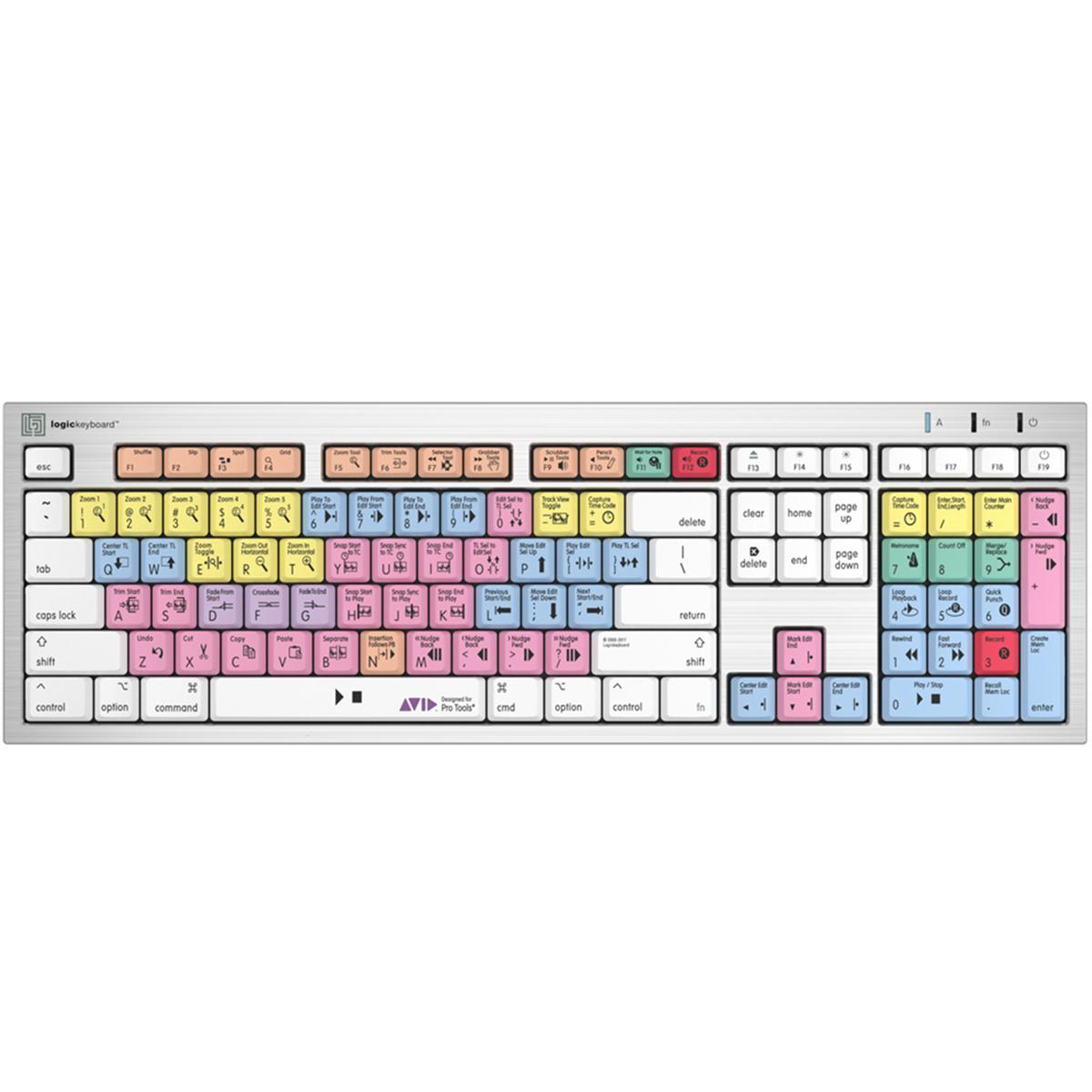 Logickeyboard Avid Pro Tools ALBA Mac Pro Keyboard
