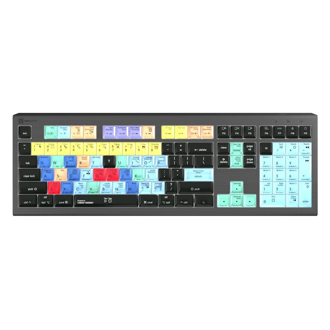 Logickeyboard Steinberg Cubase/Nuendo Astra 2 Mac Keyboard