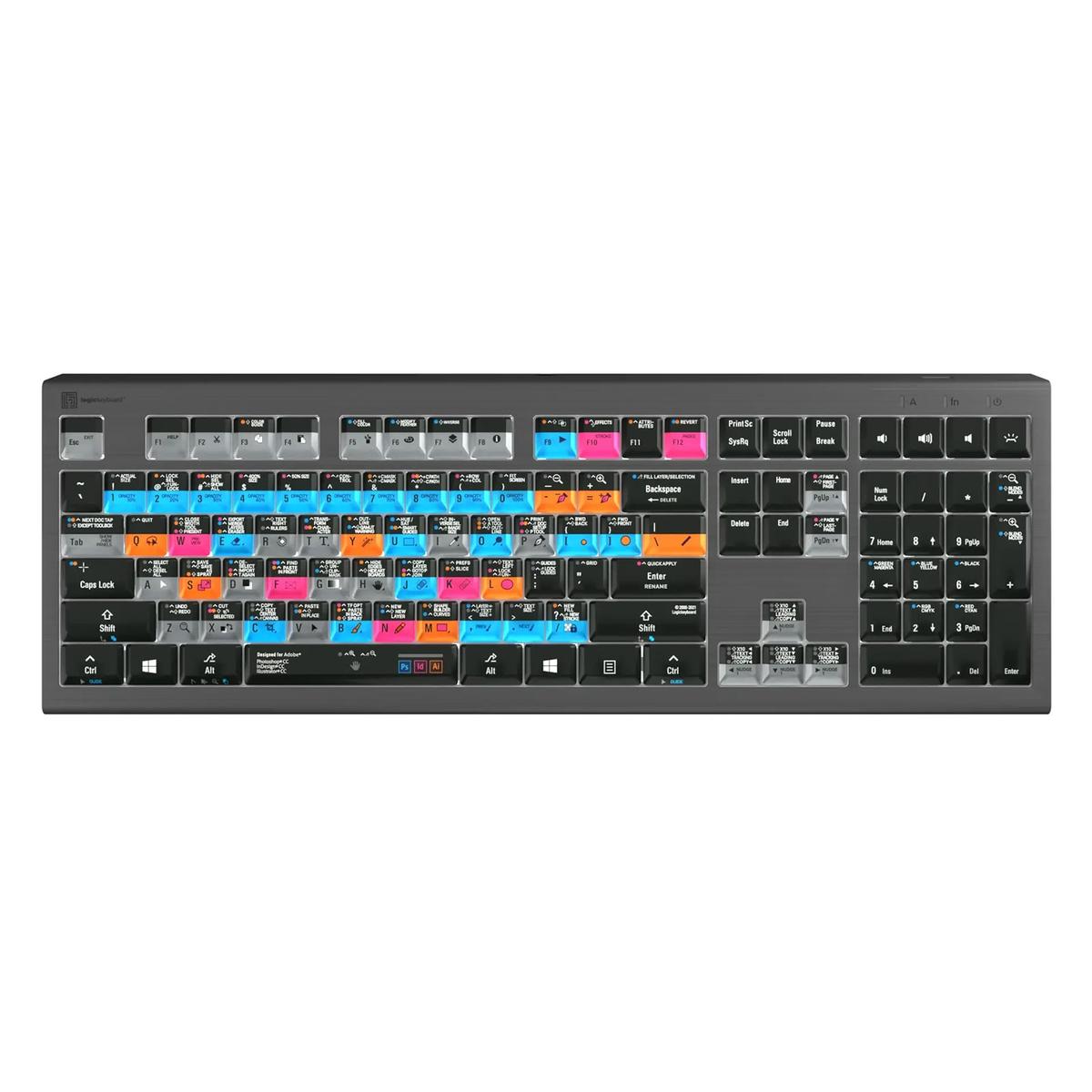 Logickeyboard Adobe Graphic Designer Astra 2 Mac Keyboard