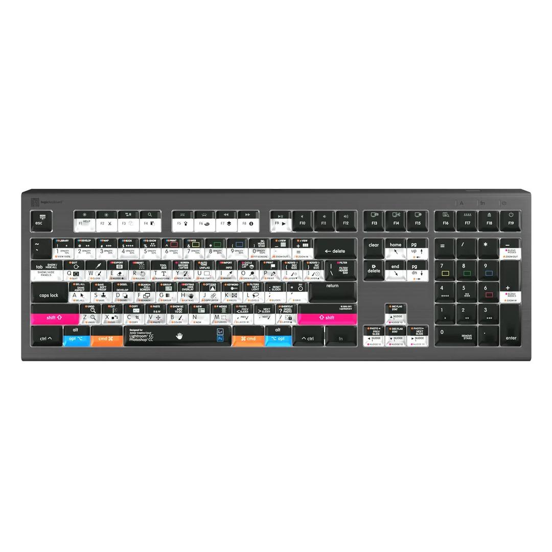 Logickeyboard Adobe Photographer PS/LR Astra 2 Mac Keyboard