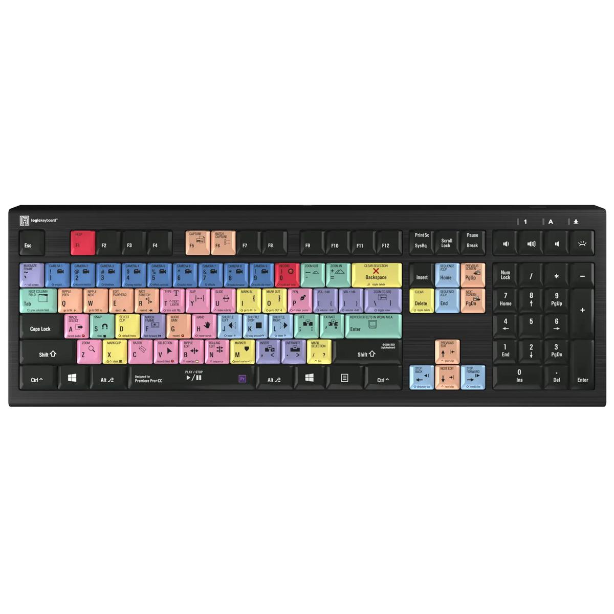 Logickeyboard Adobe Premiere Pro CC Astra 2 PC Keyboard