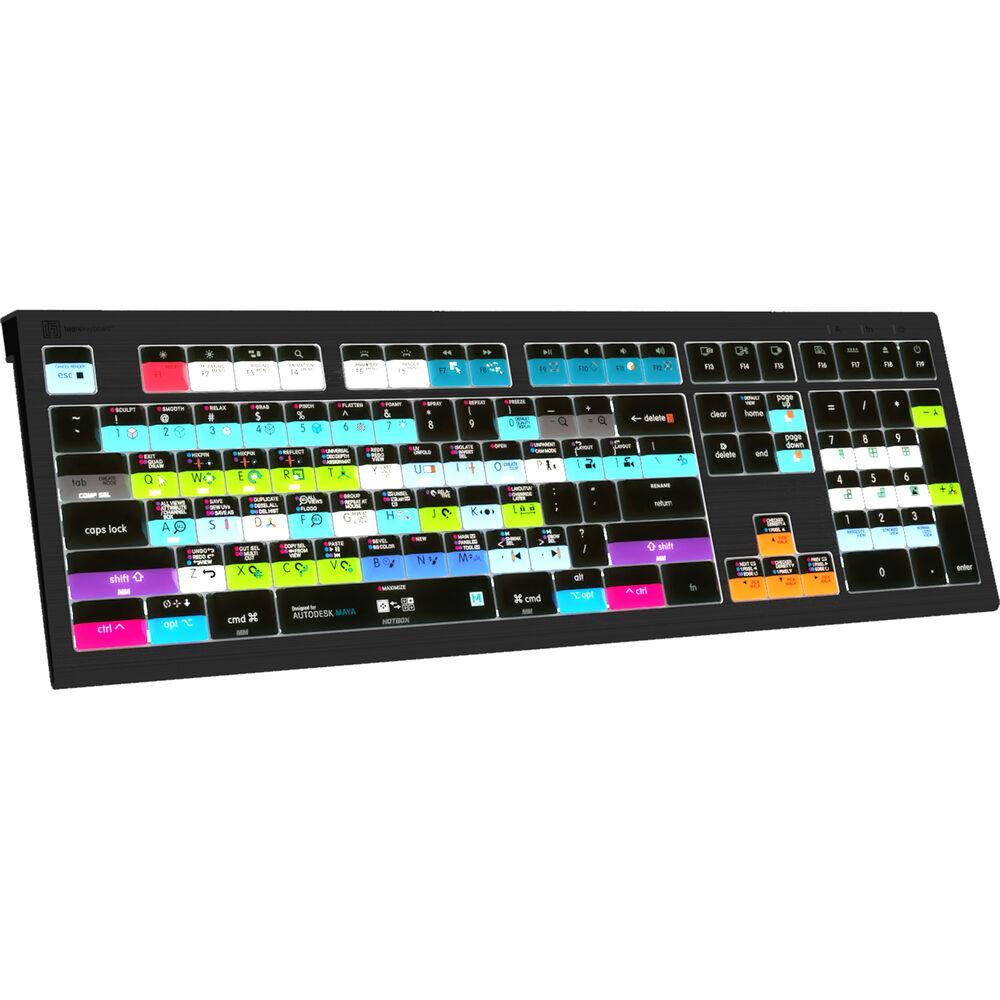 Logickeyboard Autodesk Maya Astra 2 Mac Keyboard