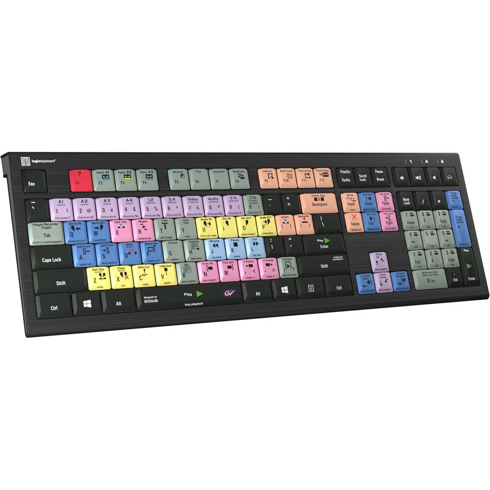 Logickeyboard Grass Valley EDIUS Astra 2 PC Keyboard